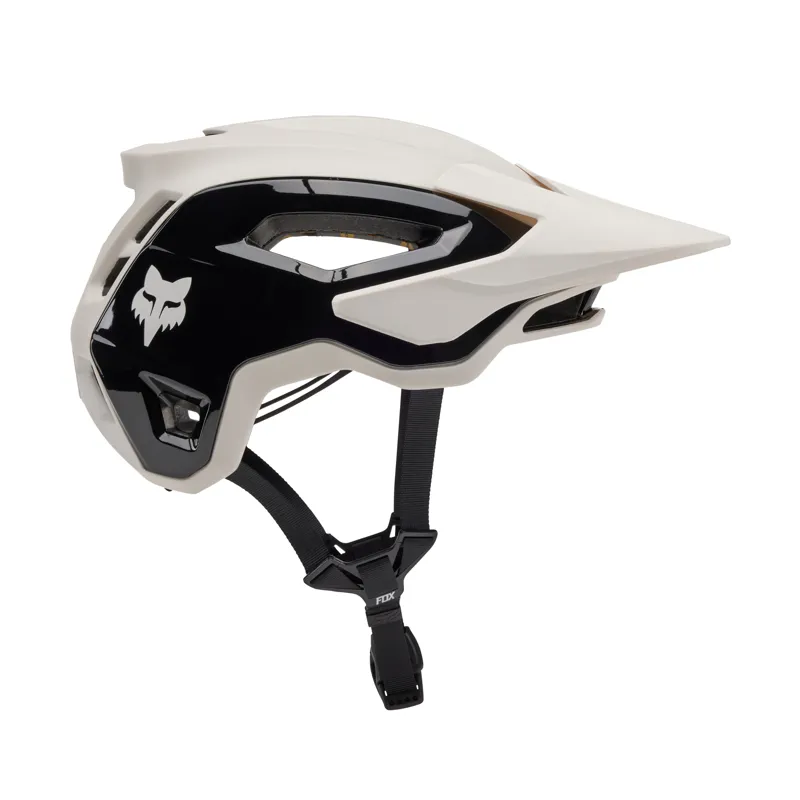 Fox Racing Speedframe Pro Helmet in Vintage White-1